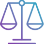 Legal justification icon